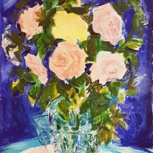 ורדים בכחול