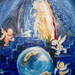 סופיה בוראת את העולם בעזרת המלאכים