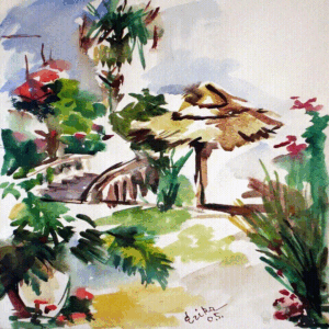 קאנטרי קלאב - גזיבו בקיץ