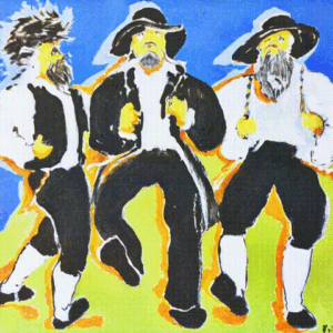 חסידים מרקדים