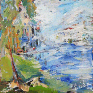 אגם בפארק רעננה