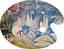 טבע חי - צבעי מים