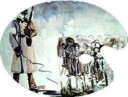 שואה - צבעי מים